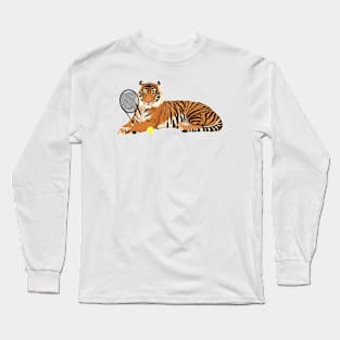 Tennis Tiger Long Sleeve T-Shirt